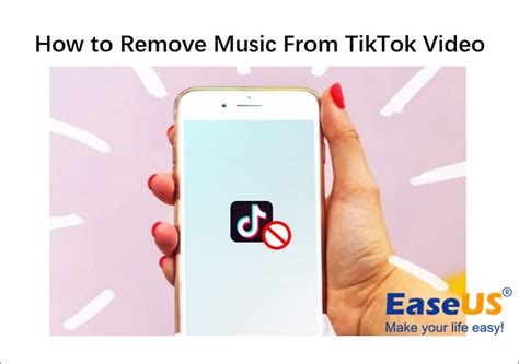 how to remove music from tiktok video and why is it important for creators to have a sound library?